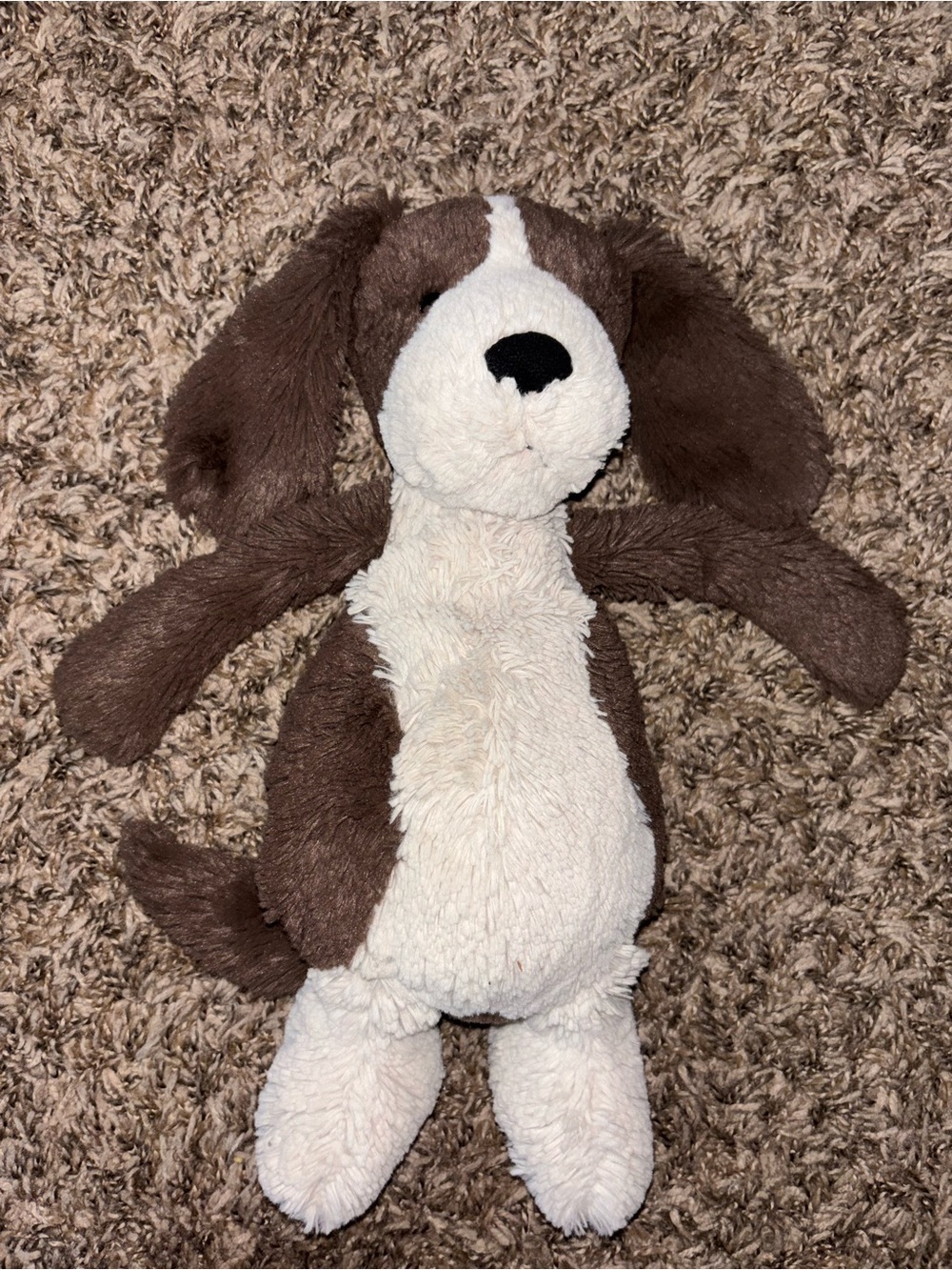 Jellycat Bashful Fudge Puppy Medium Plush Stuffed Animal 12”